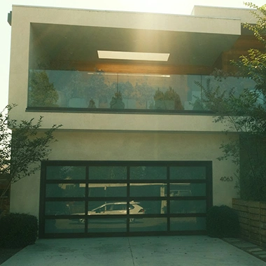 Impact garage doors